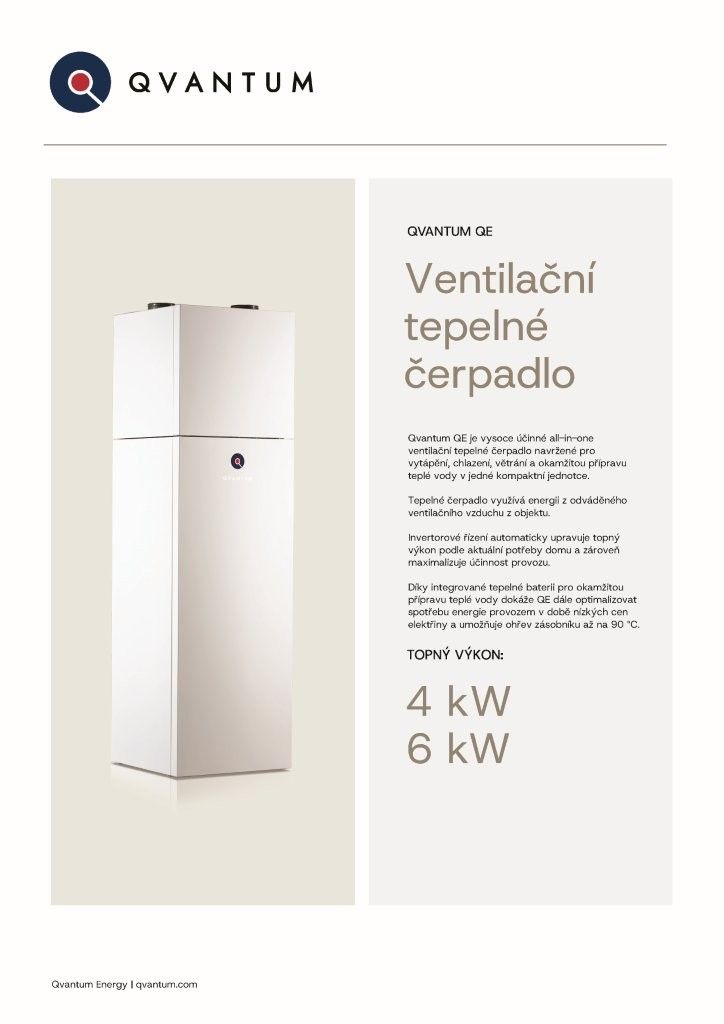 Náhled technického listu Qvantum QE