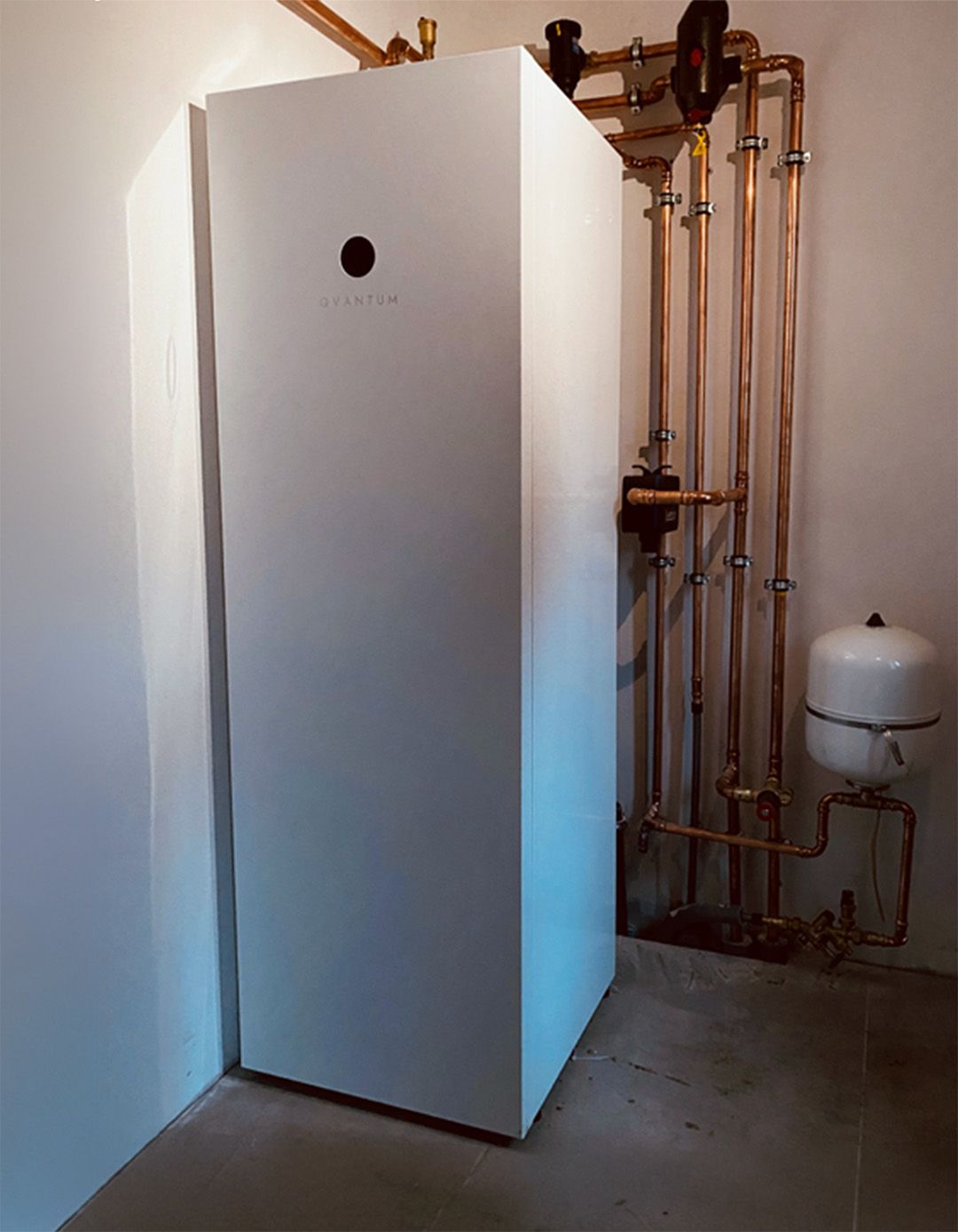 Ukázka instalace tepelného čerpadla Qvantum 4